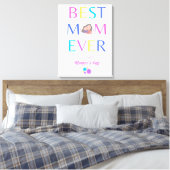 Toile Best Mom Ever (Insitu(Chambre))