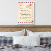 Toile Bestfriend Gift | À Mon Bestami Je T'Aime (Insitu(Chambre))