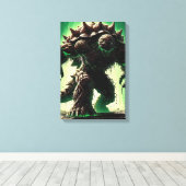 Toile Bête Abyssale Spike (Insitu (Plancher de Bois))