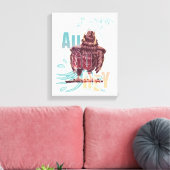 Toile Bêtes fantastiques Augurey (Insitu(Salon))