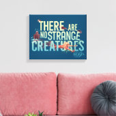 Toile Bêtes Fantastiques - Il N'Y A Pas De Créatures Étr (Insitu(Salon))