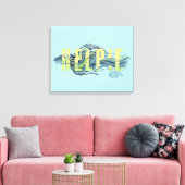Toile Bêtes fantastiques Kelpie (Insitu(Salon))