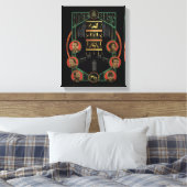 Toile Bêtes fantastiques Salle des besoins Graphique (Insitu(Chambre))