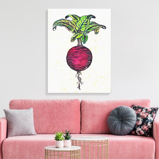 Toile betterave (Insitu(Salon))