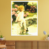 Toile BETTERFLY Bessie Pease Gutmann Art (Insitu(Salon))