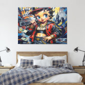 TOILE BETTY BOOP (Insitu(Chambre))