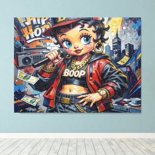 TOILE BETTY BOOP (Insitu (Plancher de Bois))
