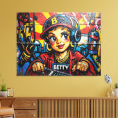 TOILE BETTY BOOP-3 (Insitu(Salon))