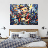TOILE BETTY BOOP-4A (Insitu(Chambre))