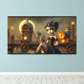 Toile Betty Steampunk (Insitu (Plancher de Bois))