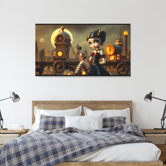 Toile Betty Steampunk (Insitu(Chambre))