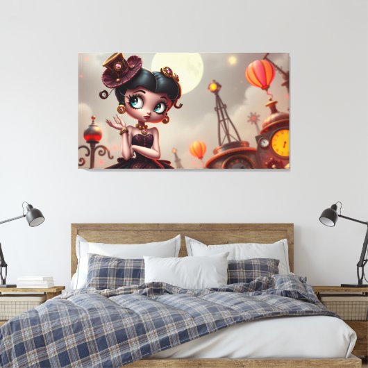 Toile Betty Steampunk 2 (Insitu(Chambre))