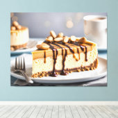 Toile Beurre d'arachide Cheesecake (Insitu (Plancher de Bois))