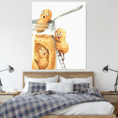 Toile Beurre de cacahuète drôle (Insitu(Chambre))
