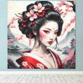 Toile beutey chinois (Insitu (Plancher de Bois))