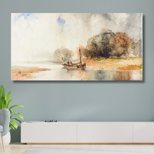 Toile Beverly N.J. par Moran, années 1880