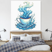 Toile Beyond the Daily Cup (Insitu(Chambre))
