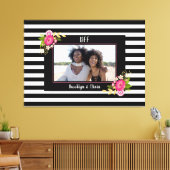 Toile BFF Best Friends Forever Photo Block (Insitu(Salon))