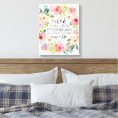 Toile Bible Verse Philippians 2:13 Tile Étiquetée (Insitu(Chambre))