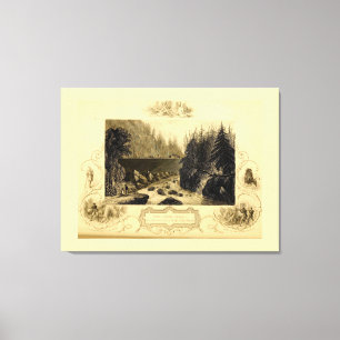 Toile Bicentenaire du canal Érié historique