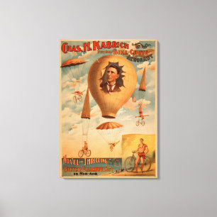 Toile Bicycle Parachute en plein air