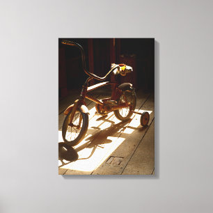 Toile Bicyclette d'enfant à l'ancienne minoterie