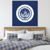 Toile Biden Harris Logo Inaugural Jour d'Inauguration 20 (Insitu(Chambre))