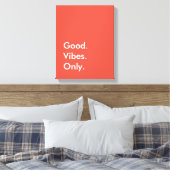 Toile Bien. Vibes. Seulement. Tangerine Tango couleurs m (Insitu(Chambre))