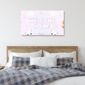 Toile Bienvenue chez vous  (Insitu(Chambre))