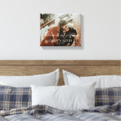 Toile Bienvenue dans notre salle de mariage personnalisé (Insitu(Chambre))