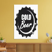 Toile Bière froide (Insitu(Salon))