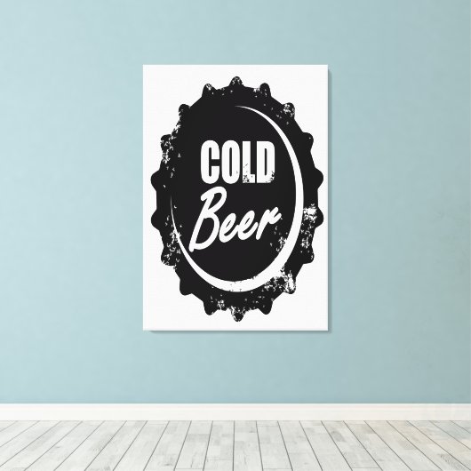 Toile Bière froide (Insitu (Plancher de Bois))