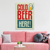 Toile Bière froide (Insitu(Salon))