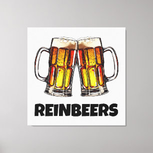 Toile Bières de Noël Reinbeers