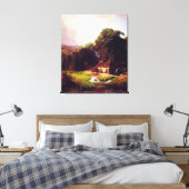Toile Bierstadt Albert Le Vieux Moulin (Insitu(Chambre))