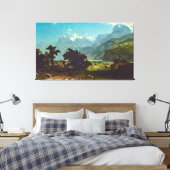 Toile Bierstadt Lake Lucerne Peinture (Insitu(Chambre))