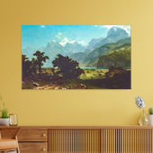 Toile Bierstadt Lake Lucerne Peinture (Insitu(Salon))