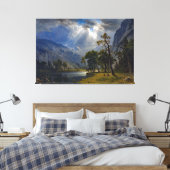 Toile Bierstadt Mont Starr King Yosemite Peinture (Insitu(Chambre))