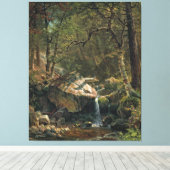 Toile Bierstadt Mountain Brook peinture paysage (Insitu (Plancher de Bois))