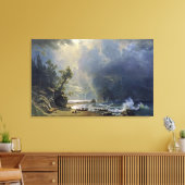 Toile Bierstadt Puget Sound Peinture côtière du Pacifiqu (Insitu(Salon))