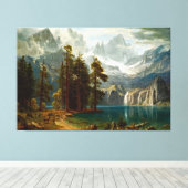 Toile Bierstadt Sierra Nevada Peinture (Insitu (Plancher de Bois))