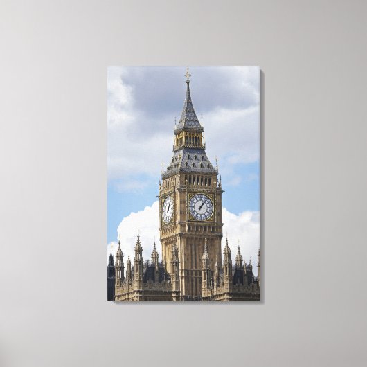 Toile Big Ben et les Chambres du Parlement, Londres, (Recto)