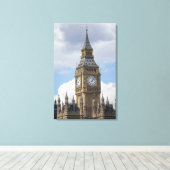 Toile Big Ben et les Chambres du Parlement, Londres, (Insitu (Plancher de Bois))