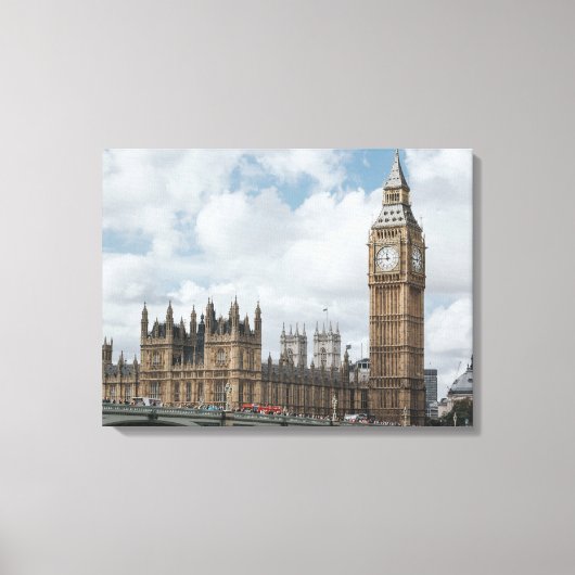 Toile Big Ben, Londres (Recto)