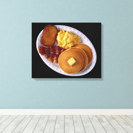 Toile Big Breakfast (Insitu (Plancher de Bois))