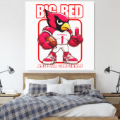 Toile Big Red n°1 (Insitu(Chambre))