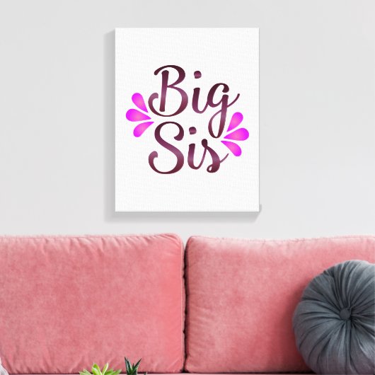 Toile Big Sis (Insitu(Salon))