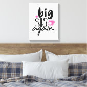 Toile Big Sis de nouveau (Insitu(Chambre))