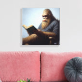 Toile Bigfoot en lecture (Insitu(Salon))