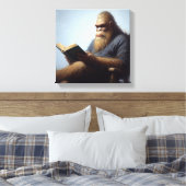 Toile Bigfoot en lecture (Insitu(Chambre))